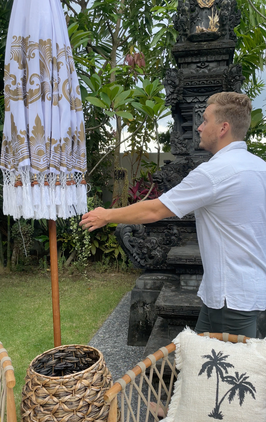 Ombrella Parasols - 'From Bali with love'.