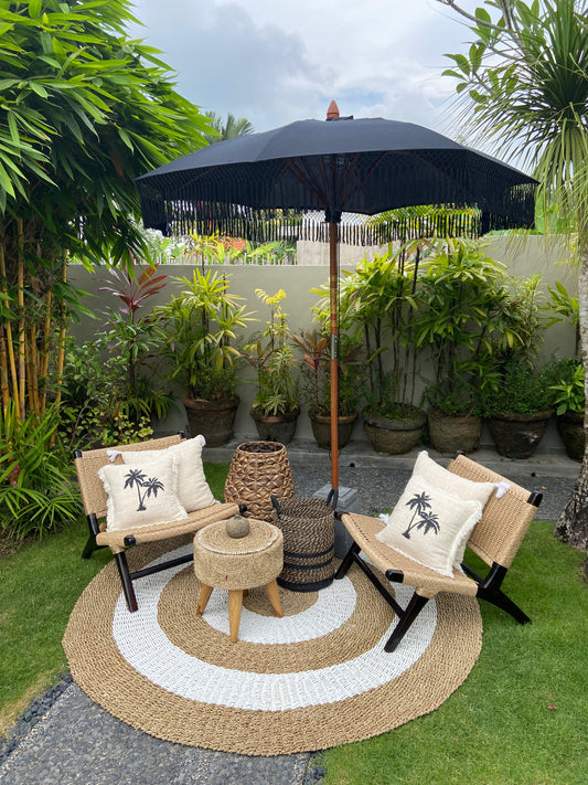 Ibiza Collection - Black - 2 meters wide