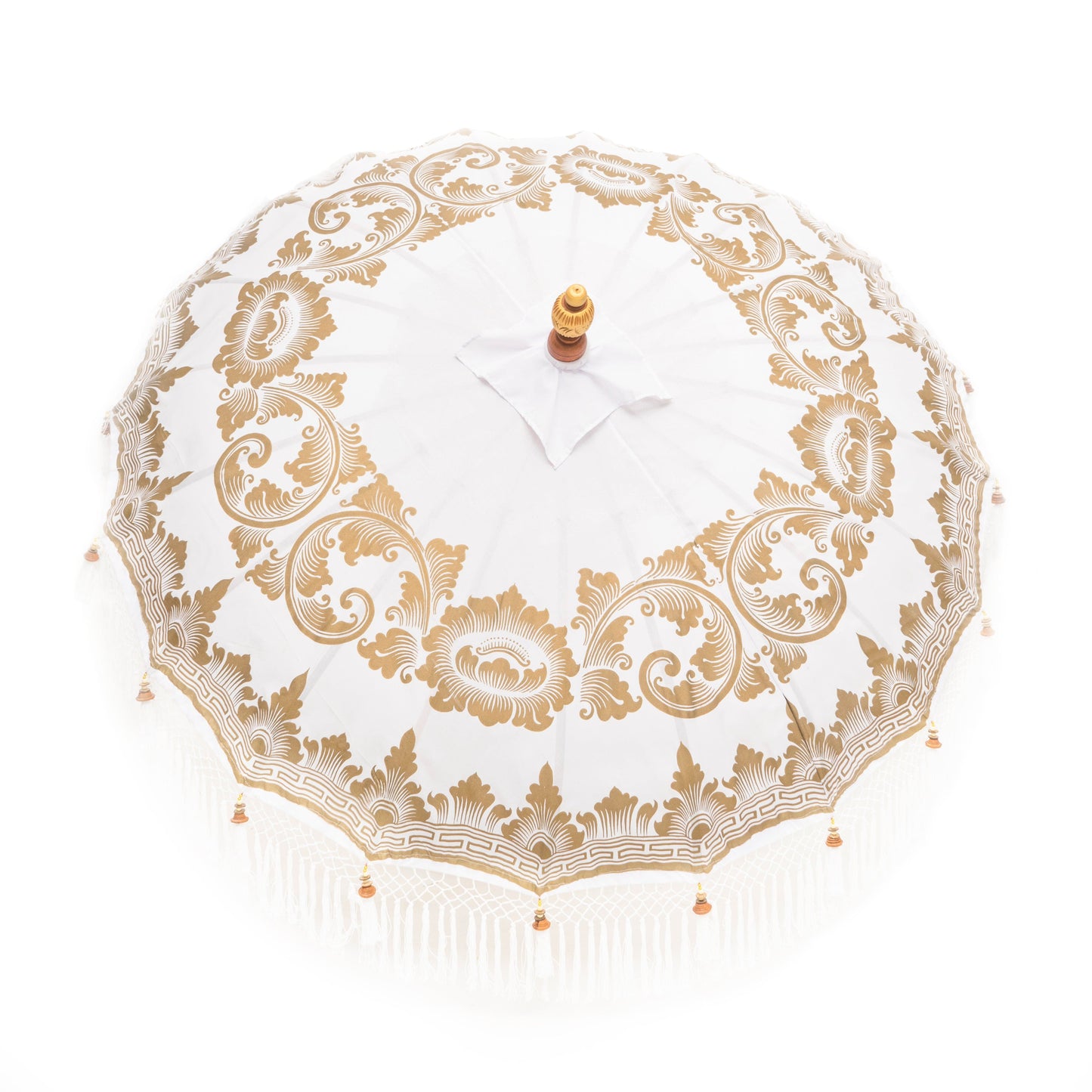 Bali Collection - White & Gold  - 2 meters wide