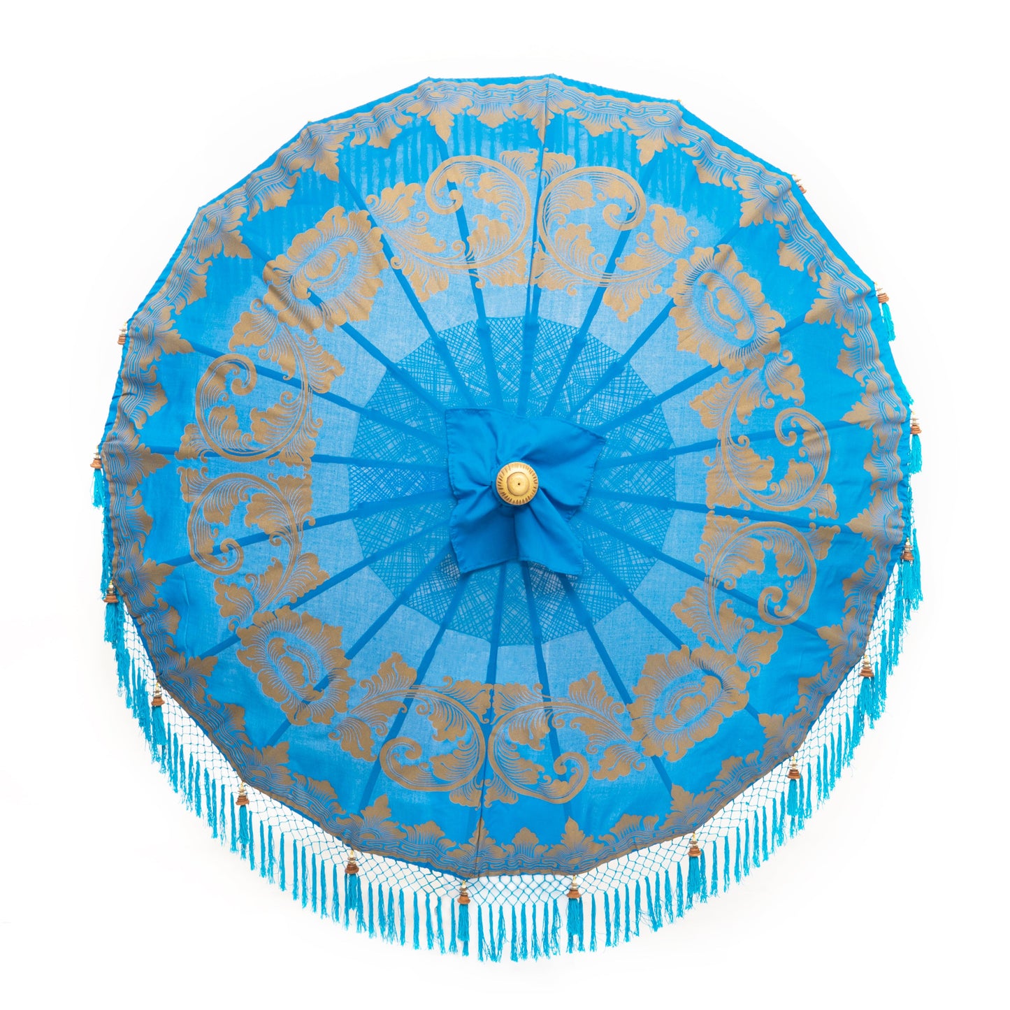 Bali Collection - Blue & Gold  - 2 meters wide