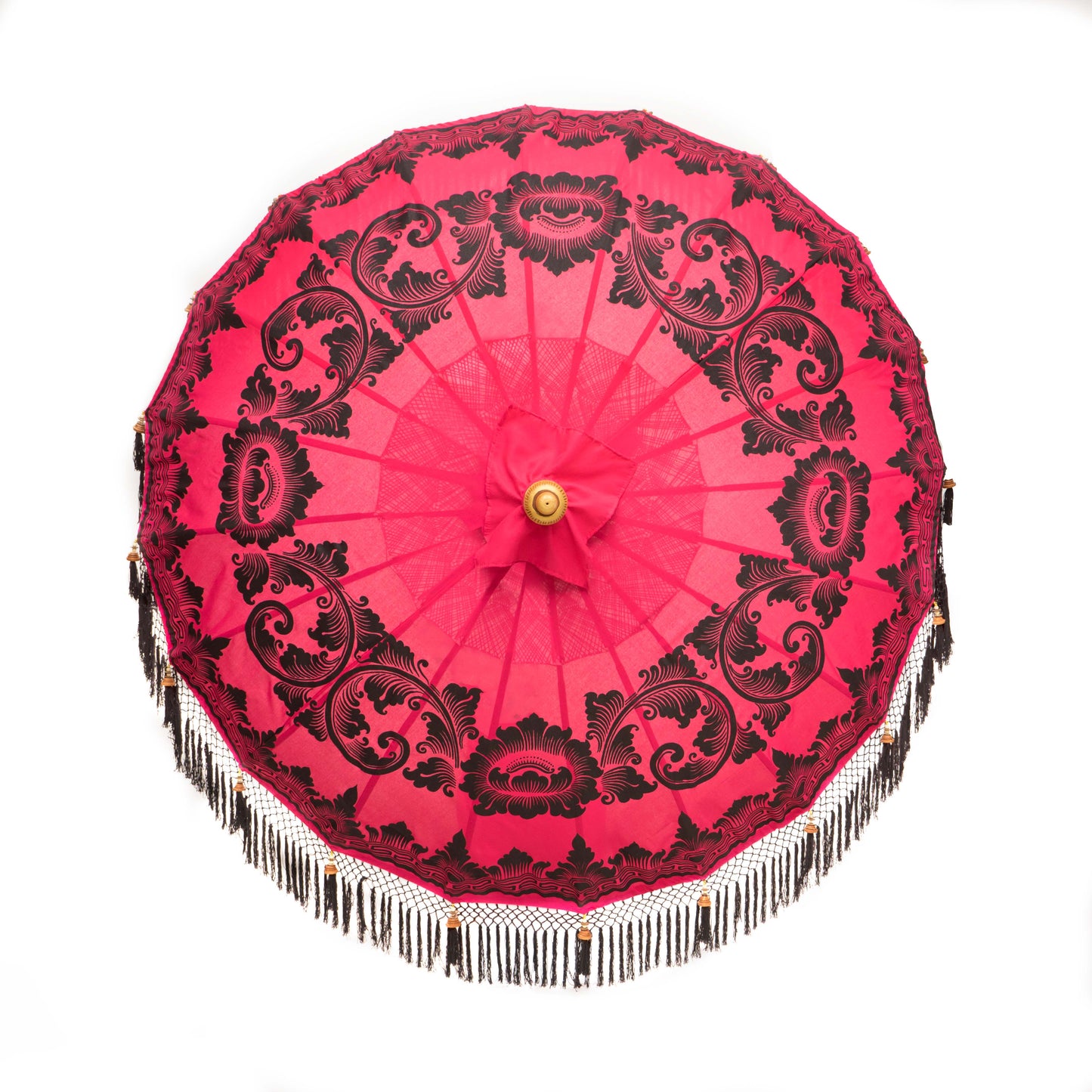 Bali Collection - Magenta & Black - 2 meters wide