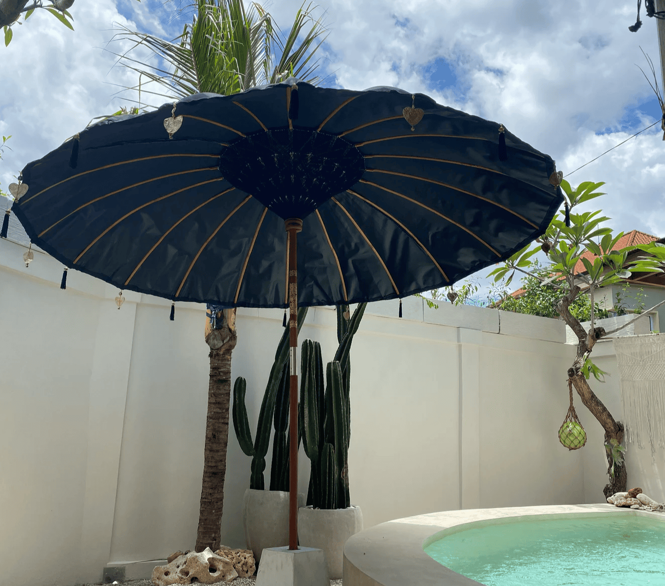 Boho Collection - Black - 2 & 3 meters wide