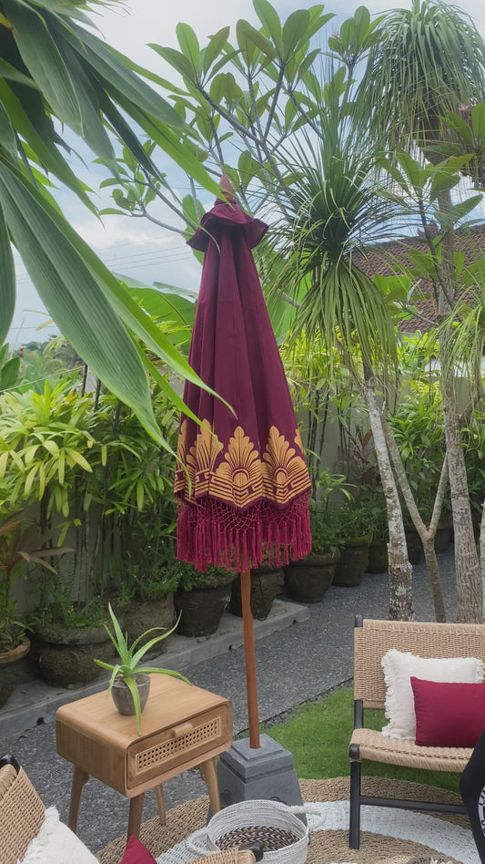 Ibiza Collection - Red & gold - 2 meters wide