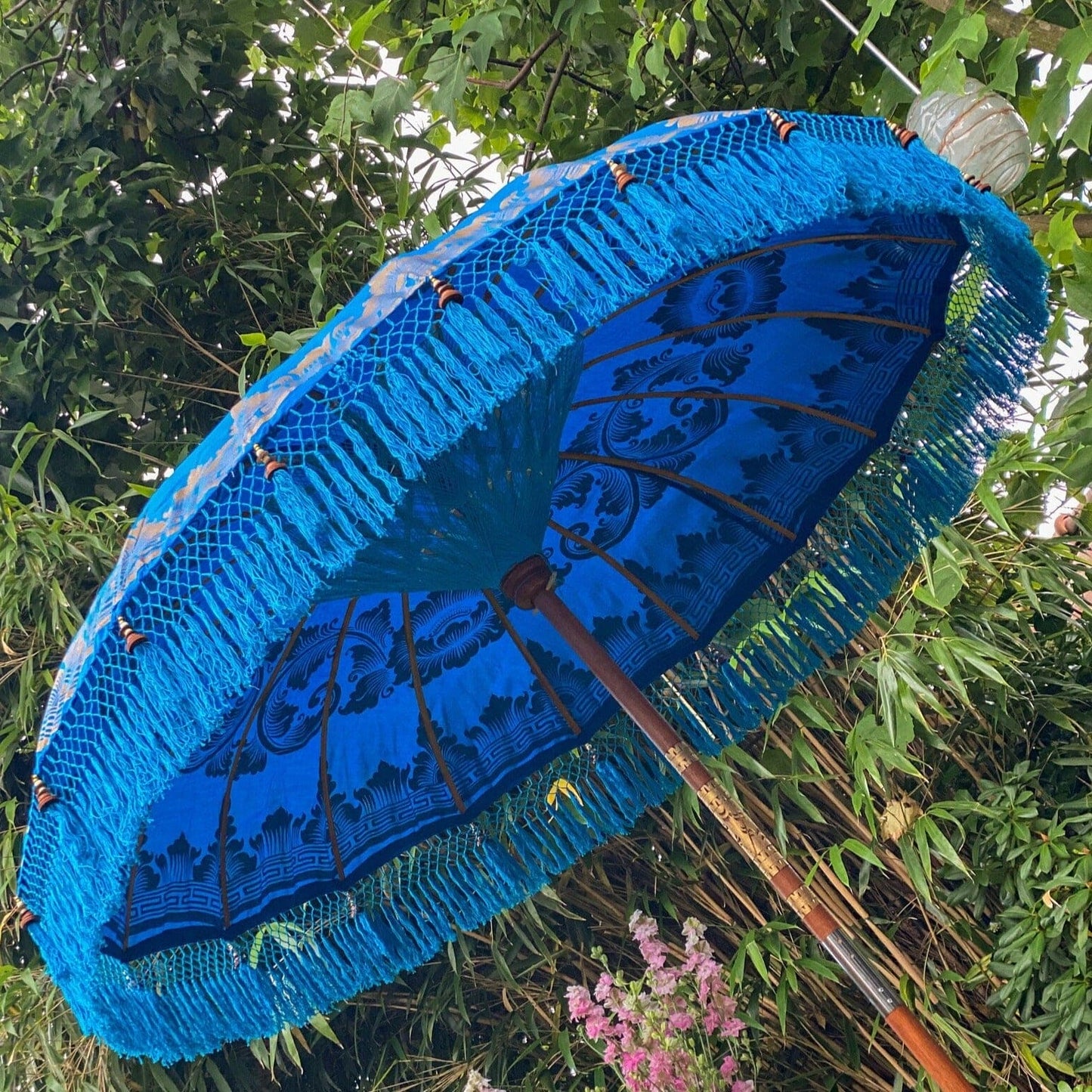 Bali Collection - Blue & Gold  - 2 meters wide