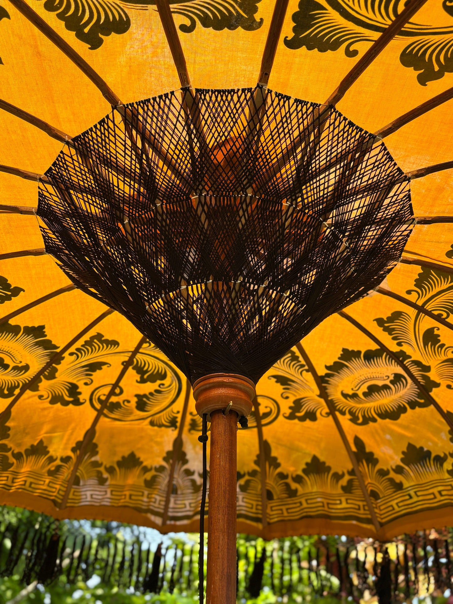 Yellow & Black- 2 meters wide - Bali Collection