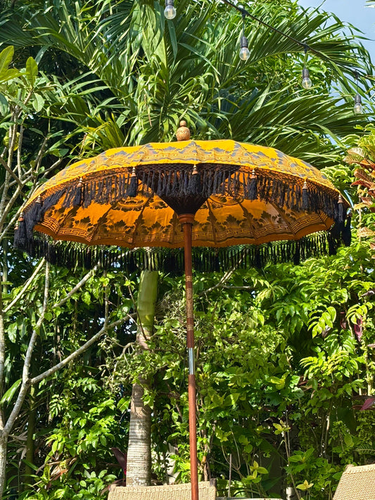 Yellow & Black- 2 meters wide - Bali Collection